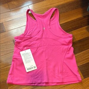 Pink Racerback Tank Top